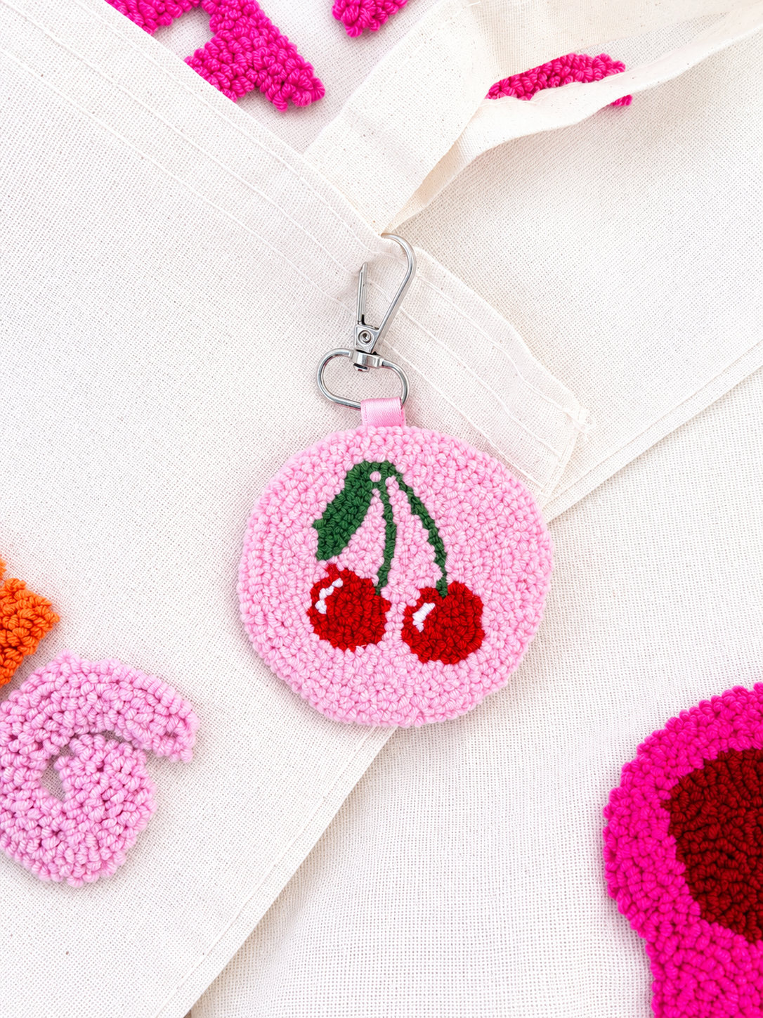 Cherry keychain