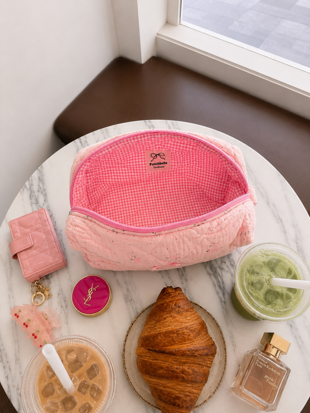Blush Bloom Makeup Bag