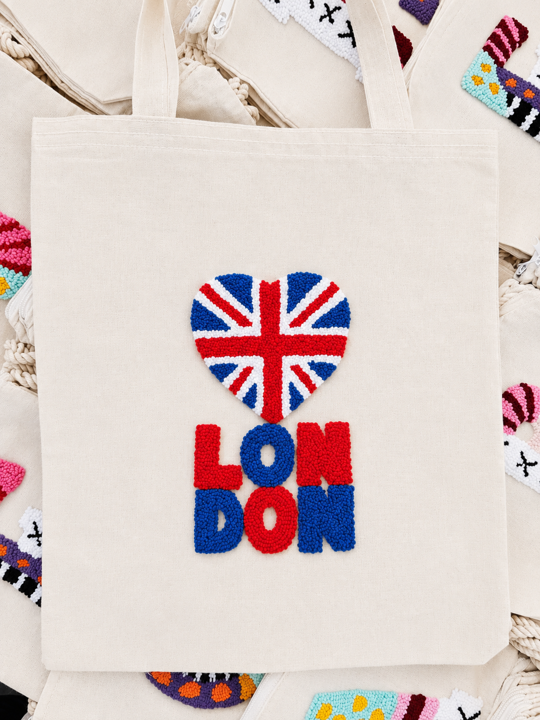 London Union Jack tote bag