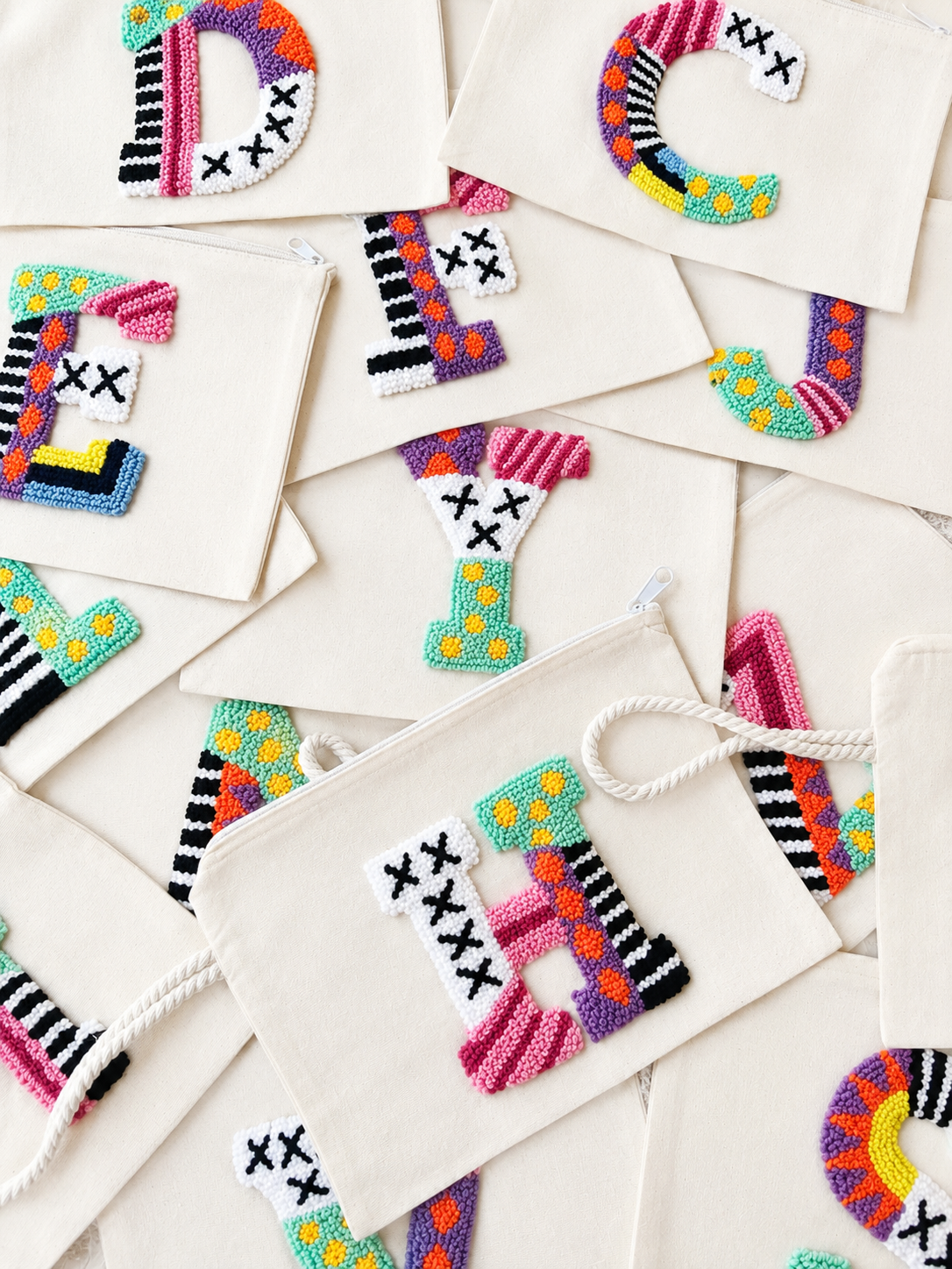 Initial pouches