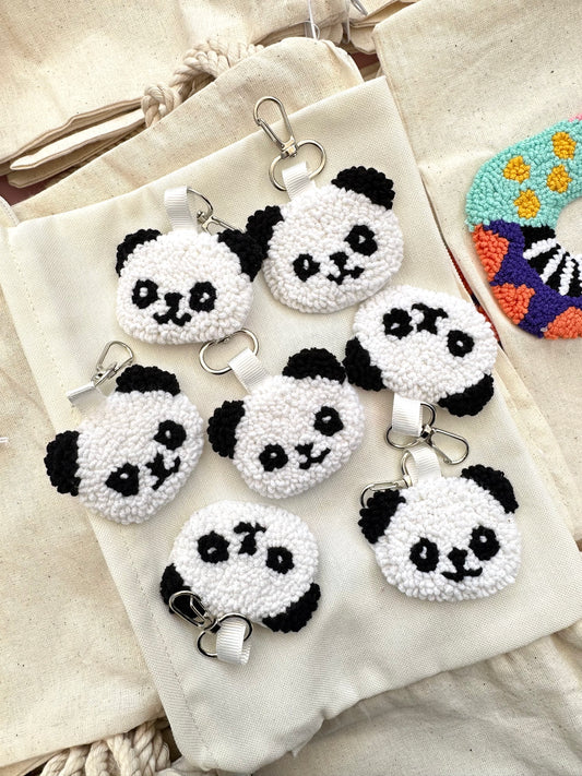 Panda keychain