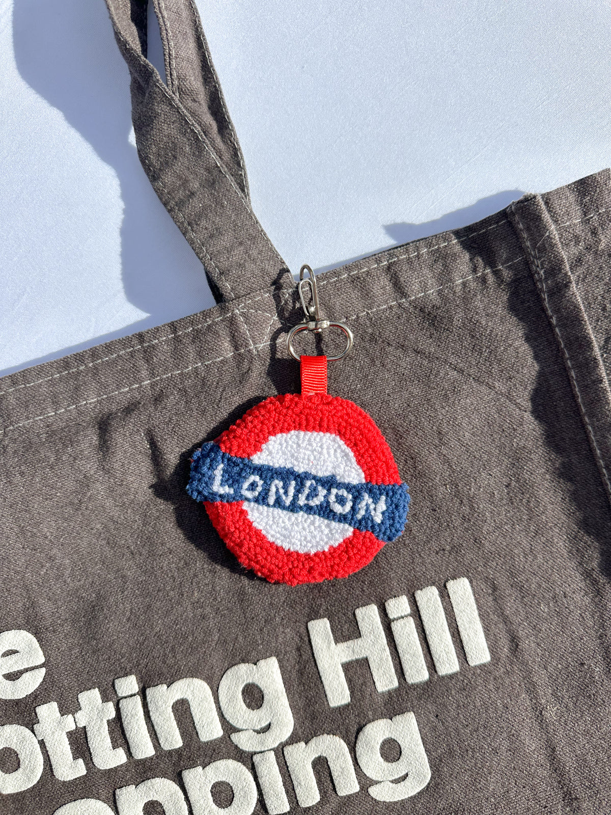 London underground keychain and magnet
