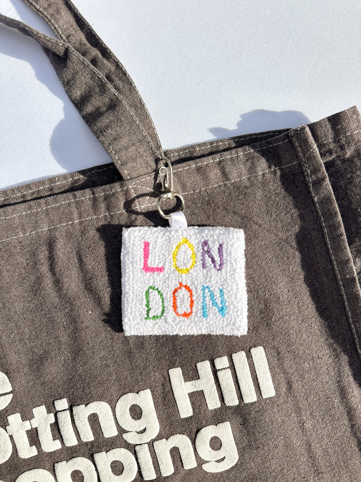 London square keychain and magnet