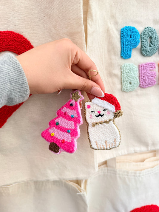 Christmas ornaments keychains