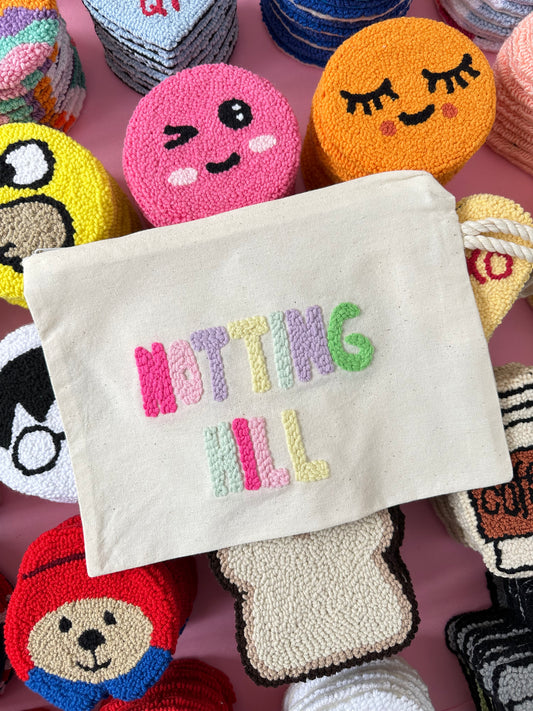 Punch makeup bag