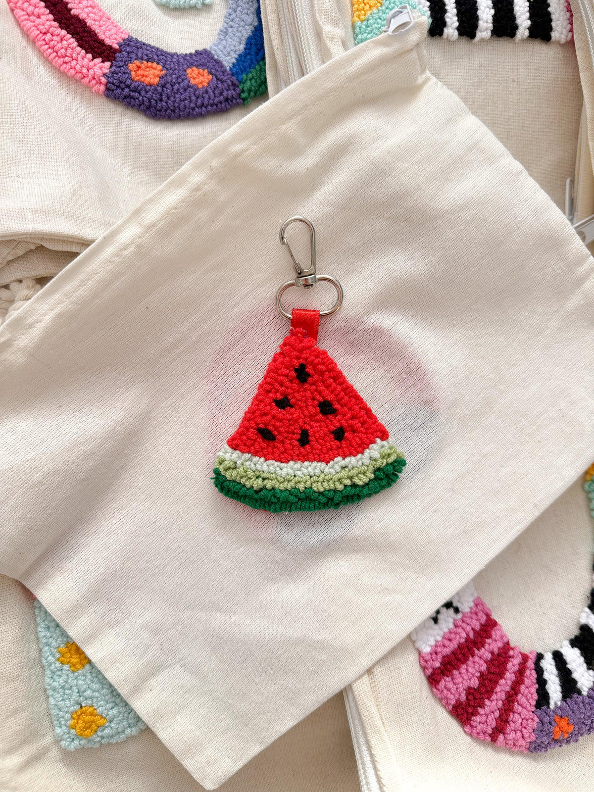 Watermelon keychain