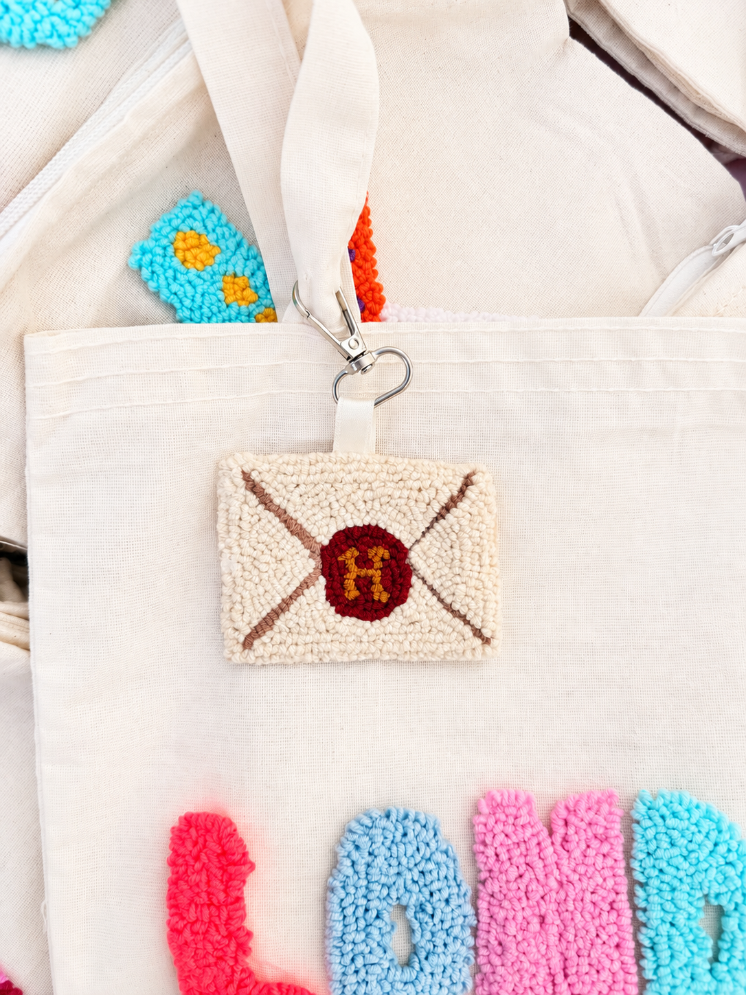 Harry Potter letter keychain