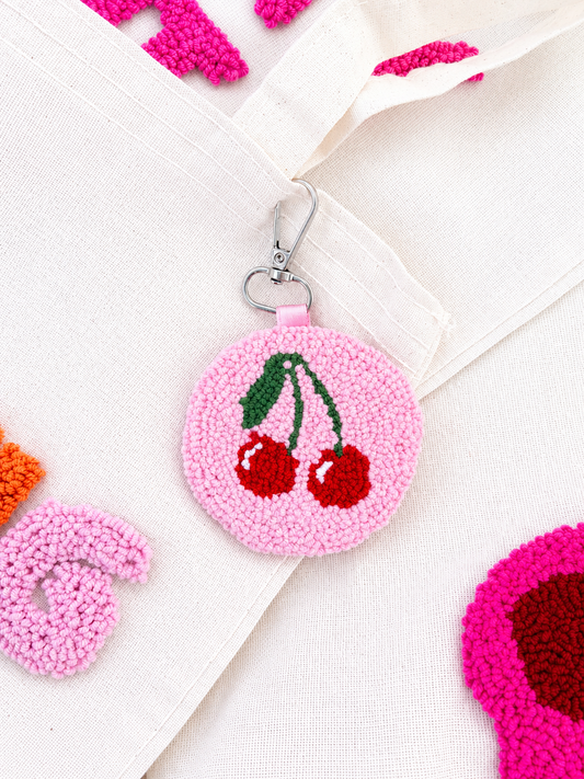 Cherry keychain