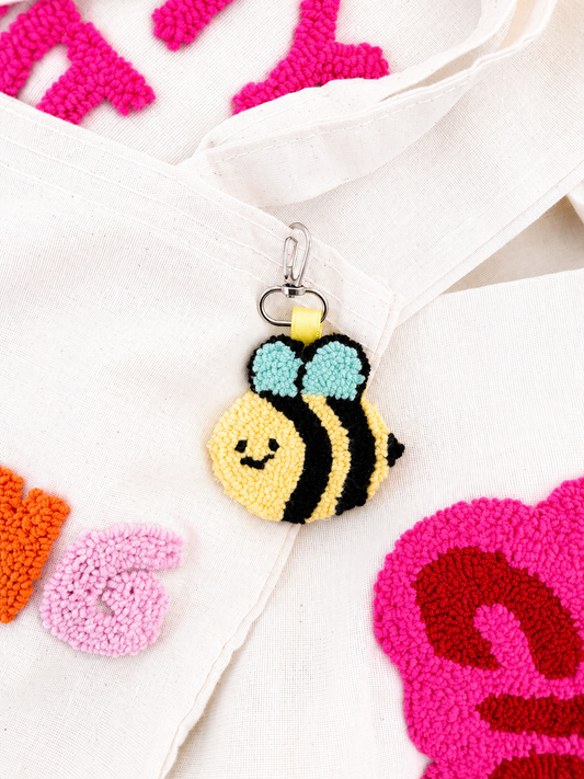Bee Charm keychain
