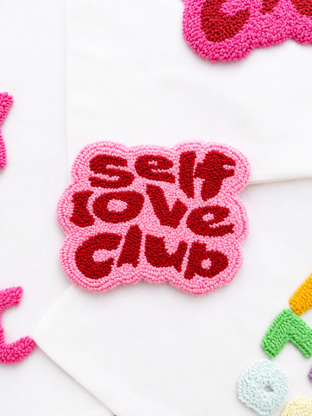 Self love club coaster