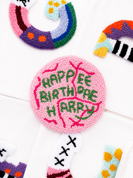 Happy birthday Harry coaster