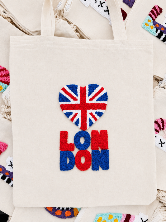 London Union Jack tote bag