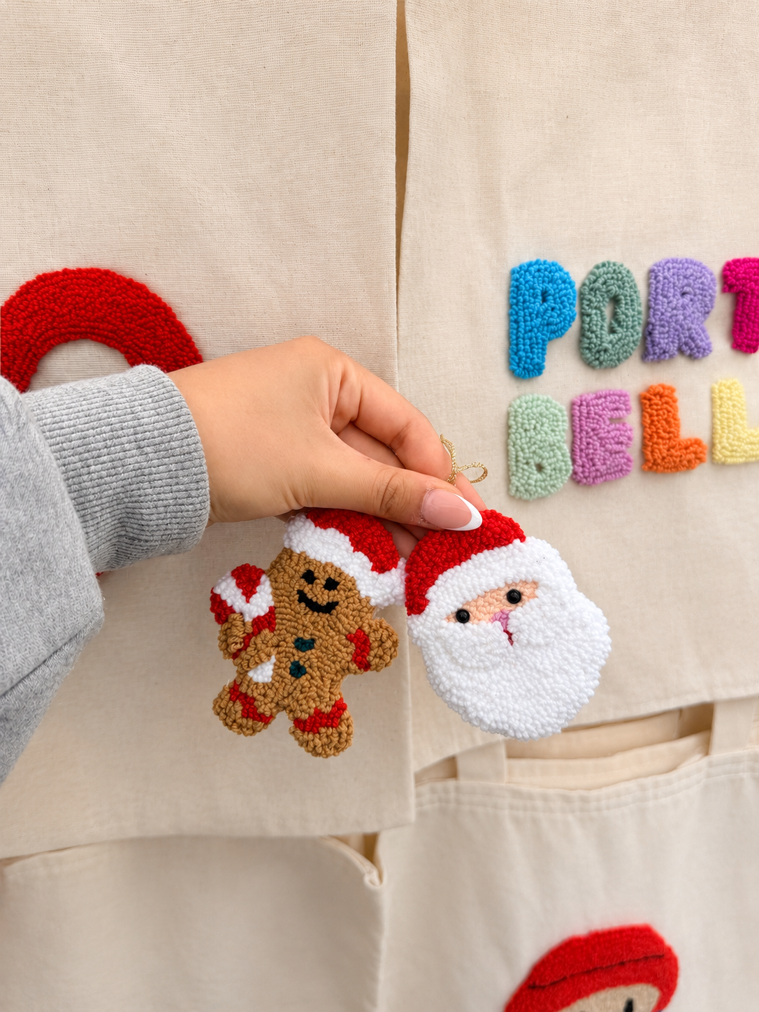 Christmas ornaments keychains