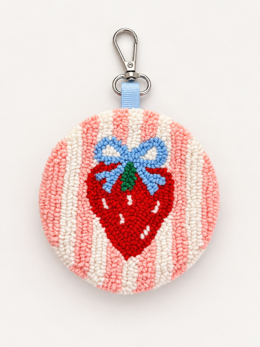Strawberry keychain