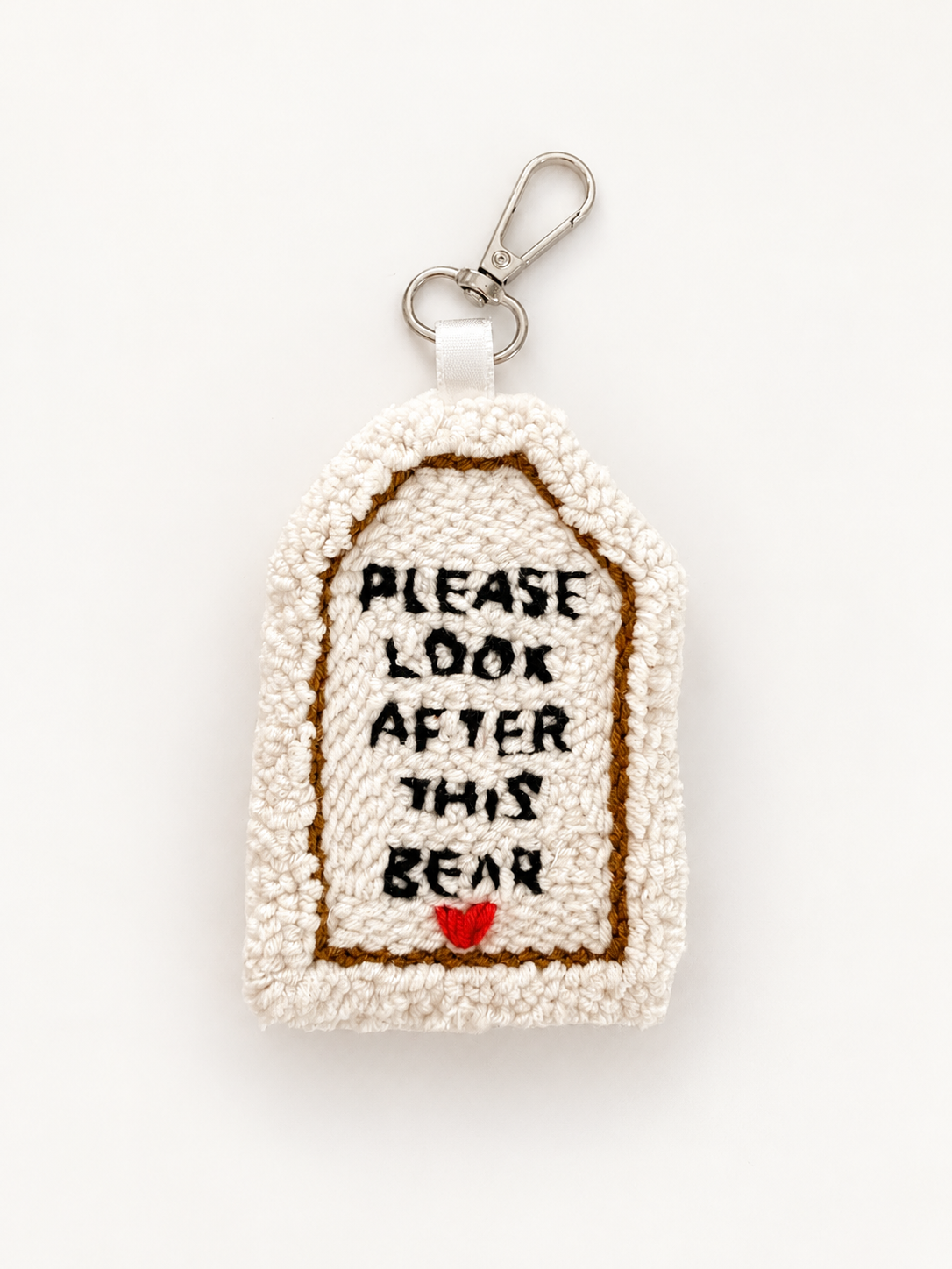 Paddington tag keychain