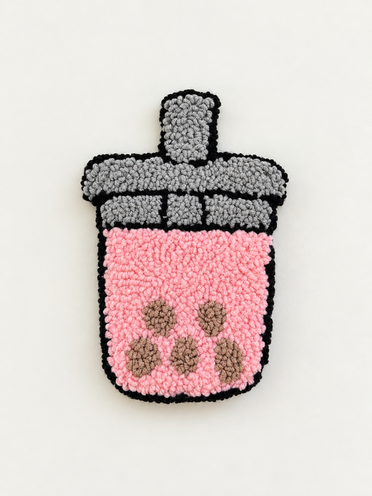 Bubble tea coaster